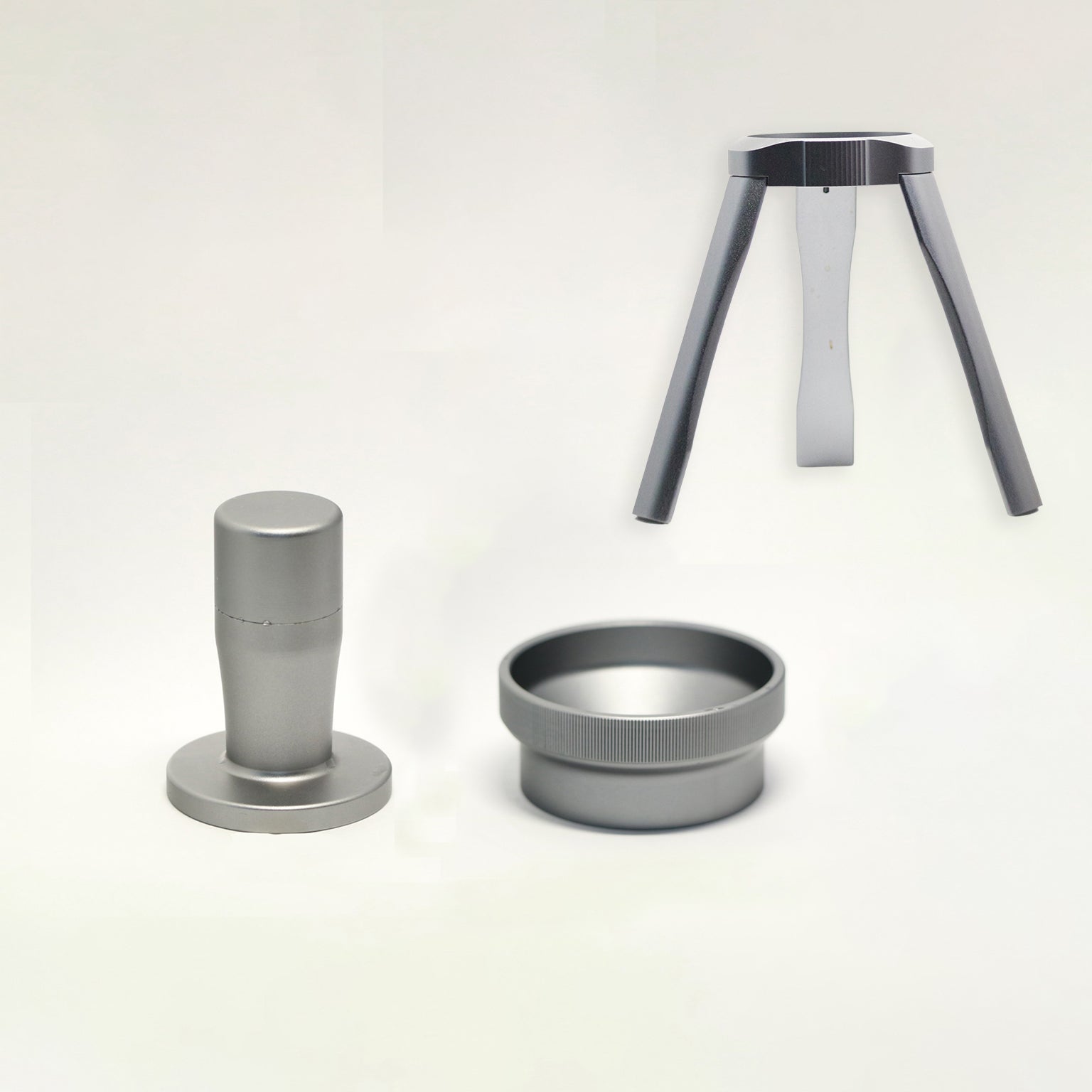 Portable Espresso Stand & Tamper with Spill Guard