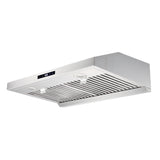 Dechef 30 In. 850 CFM Ducted Under Cabinet Range Hood