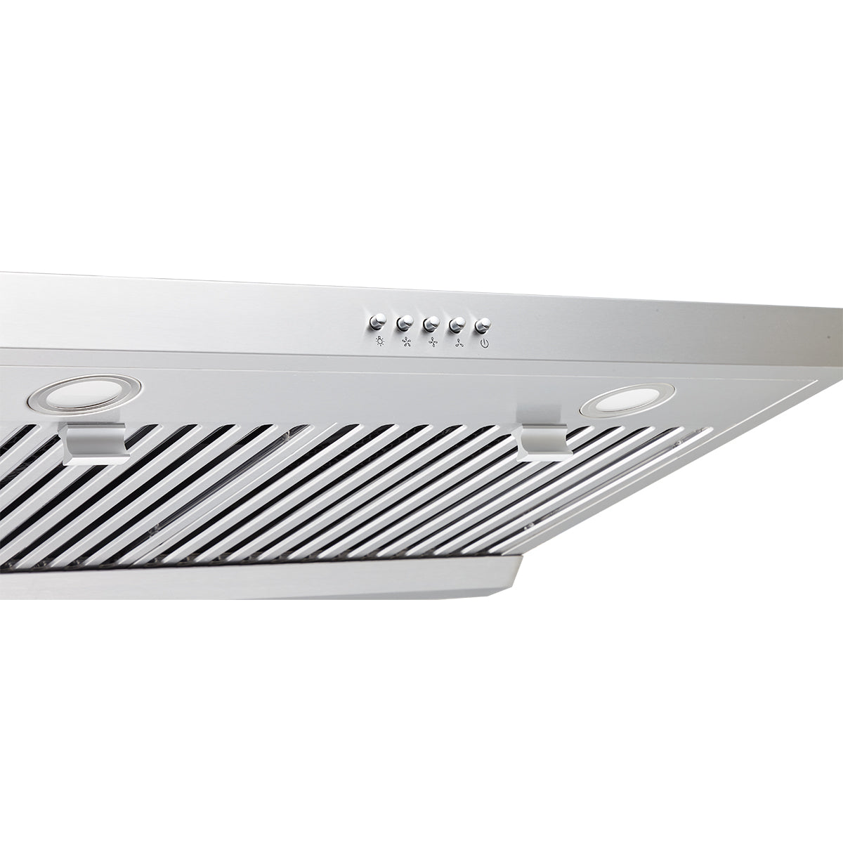 Dechef 30 In. 850 CFM Ducted Under Cabinet Range Hood