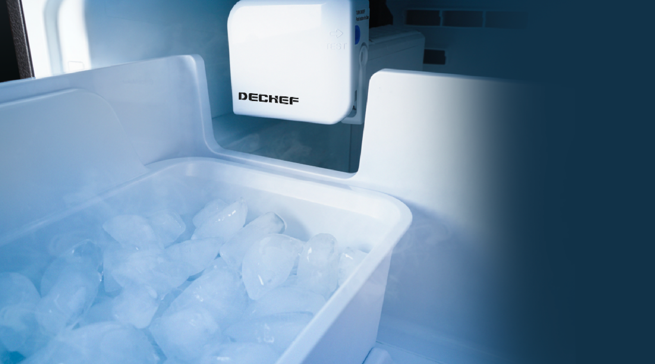 Dechef Smart French Door Refrigerator - M16R (With Ice Maker)