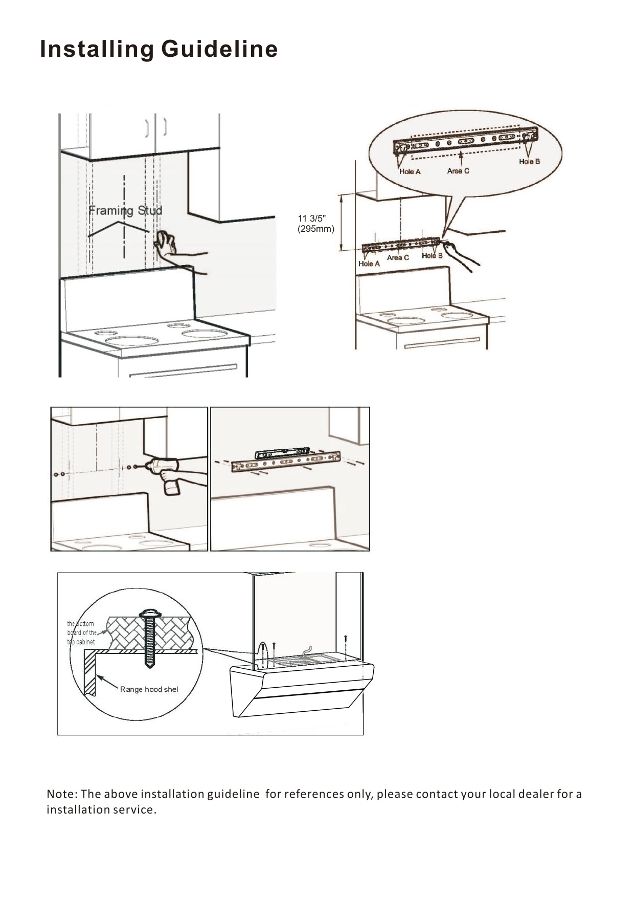 Dechef Range Hood 686