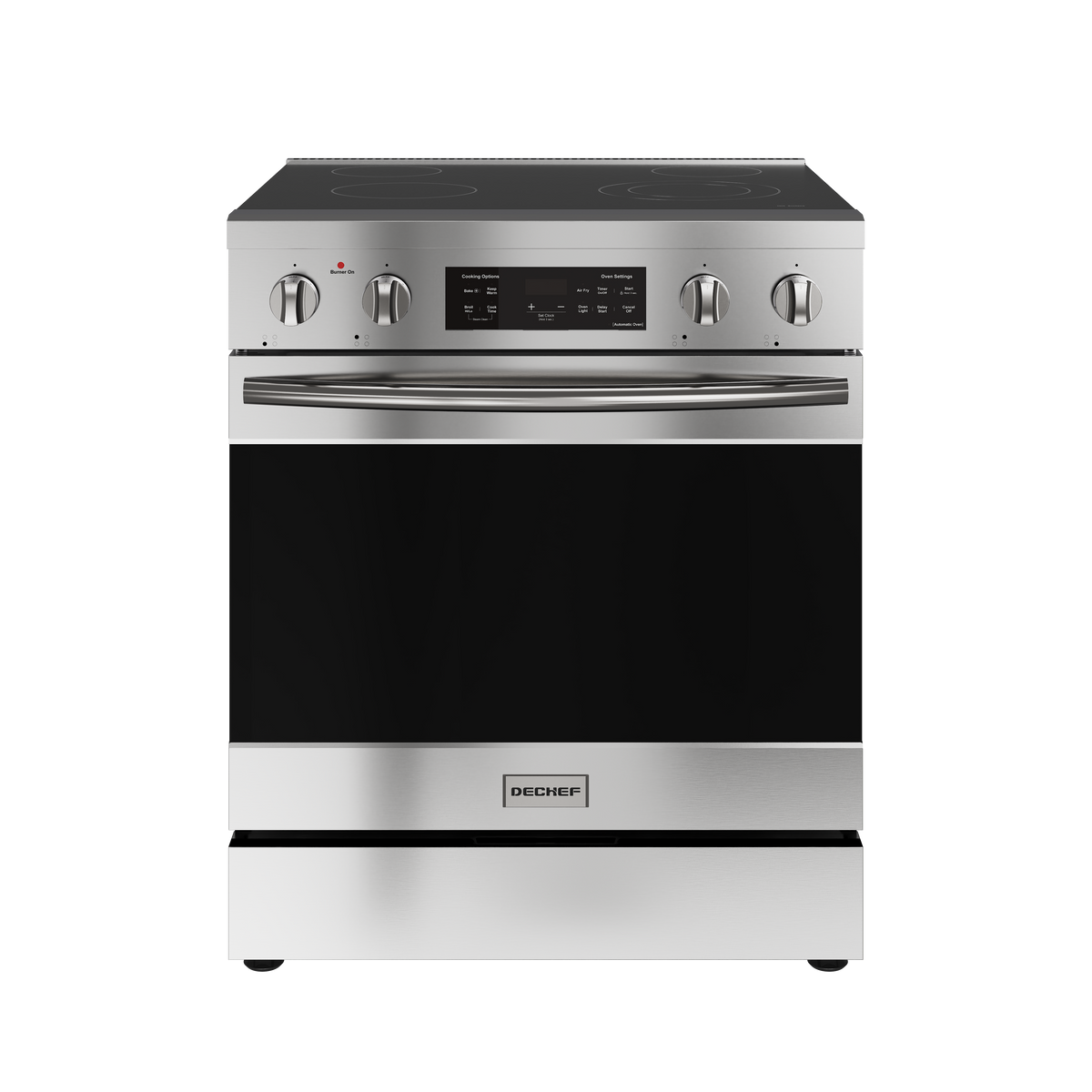 DECHEF Electric Range with Convection Oven and Air Fry - E3006